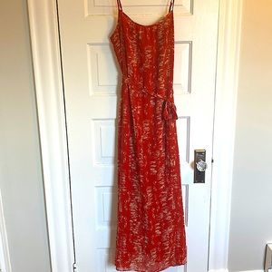 Forever 21 S Boho Chiffon Maxi Dress